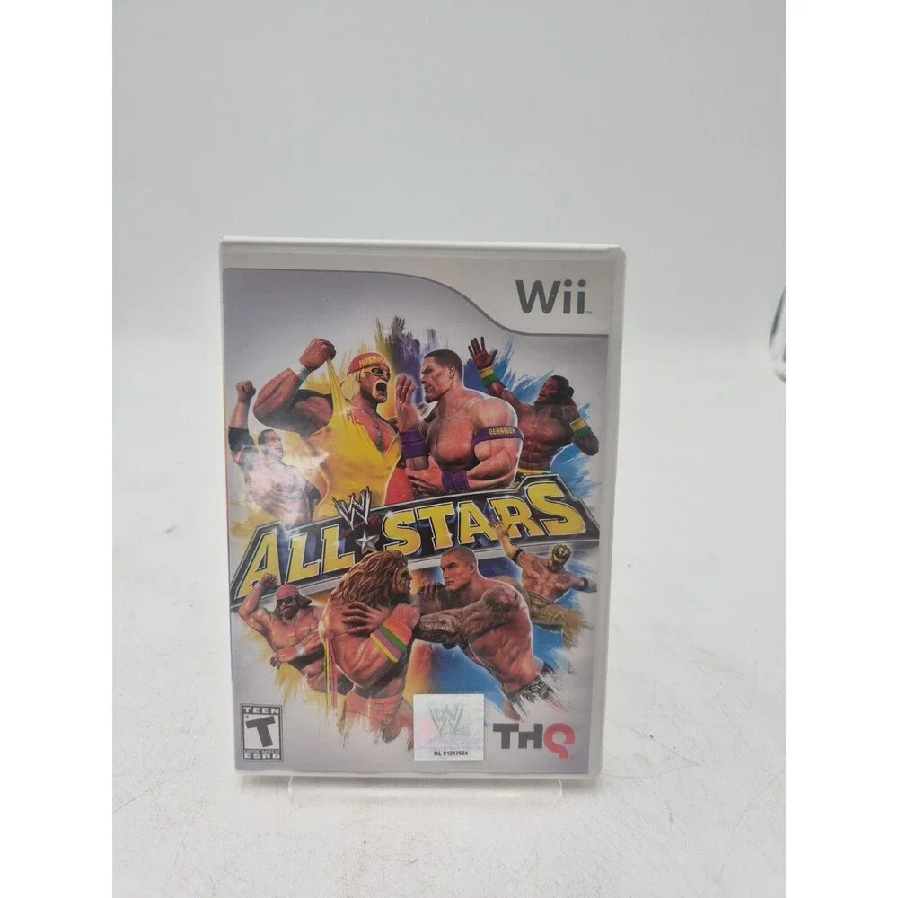 WWE All Stars (Nintendo Wii, 2011) Tested Complete With Manual Wrestling